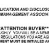 APPLICATION / DISCLOSURE FORM